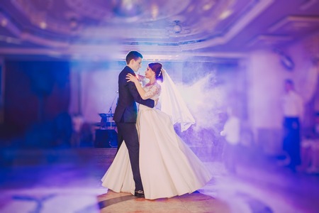 43987452 - romantic couple dancing on their wedding hd
